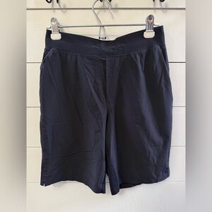 Lululemon T.H.E. Short Mens Large Black 9" Linerless Shorts Running Gym Casual